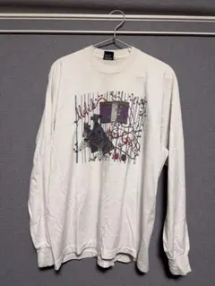 ロンT XL グラフィック長袖Tシャツ　古着