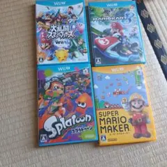 【お得】スマブラwiiu、マリオカート8、スプラトゥーン、スーパーマリオメーカー