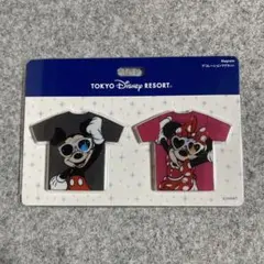 東京ディズニーリゾート ミッキー＆ミニー マグネット#Tシャツ型#シンデレラ城