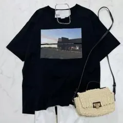 ノ*コ様 美品✨TICCA ティッカ フォトプリントTシャツ 日本製のサムネイル