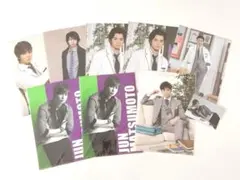 嵐　松本潤　クリアファイル　写真セット　popcorn ワクワク学校　LOVE