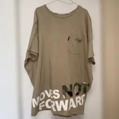 one way ベージュ Tシャツ 半袖のサムネイル