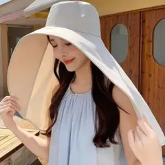 帽子 レディース UVカット ガーデニング　サンバイザー 日焼け防止 アウトドア
