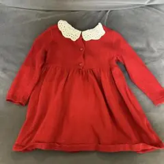 H&M 赤　ワンピース　子供服