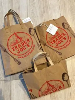 TRADER JOE'S エコバッグ 2点セット 紙袋付き