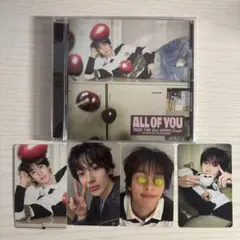 RIIZE 『All of You』 トレカ4枚　アントンセット（ウィバース購入