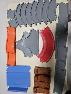 トミカタウン 道路パーツ 大量まとめ売り 曲線 直線 坂道 情景パーツ付き