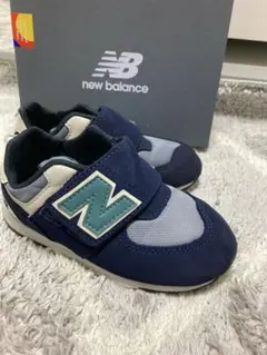 New Balance キッズ スニーカー ネイビー　574