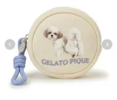 gelato pique ドッグ柄 ポーチ　シーズー