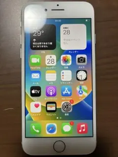 #1 Apple iPhone 8 64GB シルバー 本体 SIMフリー