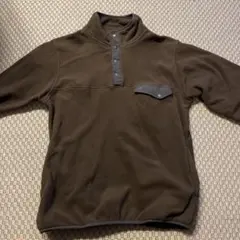 nano universe ブラウン フリースジャケット