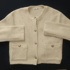 GU　ダブルポケットニットジャケット