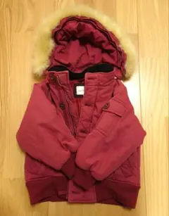 GREEN LABEL RELAXING 赤 ダウンコート 115