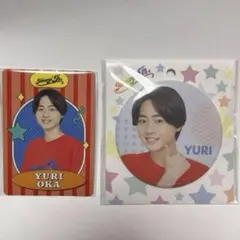 岡佑吏 缶バッジ プロフィールカードセット - メルカリ