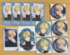 にじさんじ ウィンターデート2025 チェキ風カード 缶バッジ エクス・アルビオ