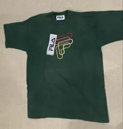 FILA ダークグリーン Tシャツ