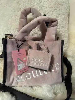 Juicy Couture ピンク ハンドバッグ ミニストラップ付き