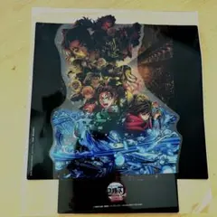 鬼滅の刃 第9弾「 第1弾キービジュアルクリアスタンド」特典　無限城映画特典