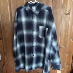 CALTOP オンブレチェックシャツ