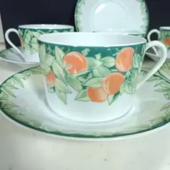 陶器のサービングプレートとナイフセット　リモージュ　ジョルジュボワイエ　新品 陶器のサービングプレートとナイフセット リモージュ ジョルジュ