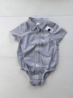 【新品未使用】GAP半袖ベビーロンパース 90 新品タグ付き