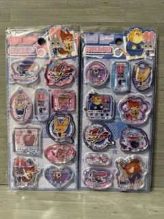 ズートピア ウォーターシール　２枚セット