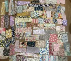 はぎれ 生地 花柄　パッチワーク カットクロス