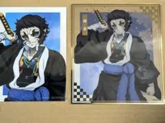 アニプレックスオンラインくじ 鬼滅の刃 F賞クリア色紙 ブロマイド 獪岳