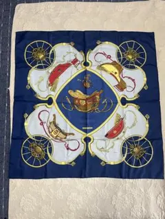 HERMÈS エルメス SPRINGS カレ90 スカーフ シルク