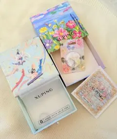 アクセサリー ネックレス ブラック ハート型 ガラス 収納箱 XUPING 