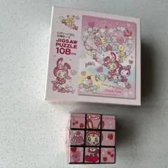 メゾピアノ　ジグソーパズル108ピース　6面体パズル　ルービックキューブ