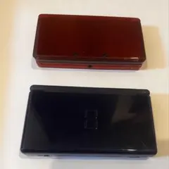 任天堂3DS本体カセット付きDS Lite エナメルネイビー2点ジャンク品