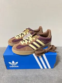【新品】 adidas GAZLLE JI0324 ブラウン 24cm
