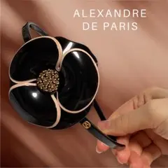 美品　ALEXANDRE DE PARIS カメリアカチューシャ　トーキョー ALEXANDRE DE PARIS カチューシャ トーキョー - メルカリ