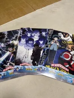僕のヒーローアカデミア 一番くじ I賞 歴代ビジュアルクリアポスター