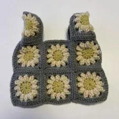 ハンドメイド かぎ針編み グラニースクエアバッグ