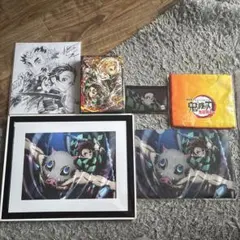 鬼滅の刃 Blu-ray 無限列車アートワークセット サイン入り