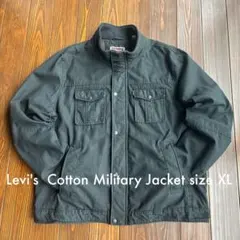 Levi's リーバイス 後染め ミリタリージャケット XLサイズ ブラック