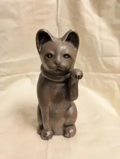 岡山富男　作家の手作り陶器　猫の置物　セット 岡山富男 作家の手作り陶器 猫の置物 セット - メルカリ