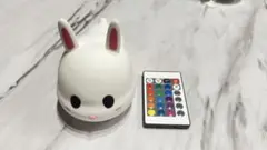 ウサギ型ランタン　授乳ライト　カラーチェンジ