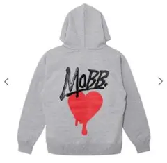 美品 MOBB グレーパーカー