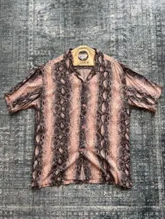 Star of Hollywood SNAKE RAYON OPEN SHIRT