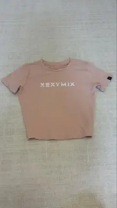 XYXYMIX ピンク クロップドTシャツ Sサイズ