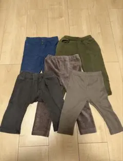 ボトムス　80cm 90cm 5枚セット　テータテート　プティマイン　フタフタ