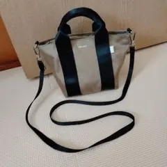 新品　nico and…　ニコアンド　バイカラーショルダーバッグ　ミニトート鞄