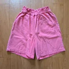 apres les cours 薄いピンクショートパンツ 140