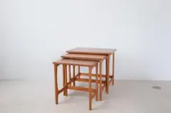 イギリス アンティーク家具 ネストテーブル 1960年頃 197B - メルカリ