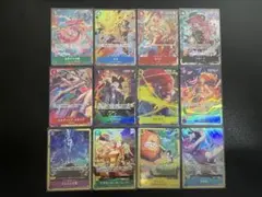 ワンピースカード ルフィ リーダー L SR SEC パラレル10枚まとめ売り
