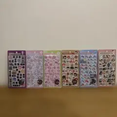 ボンボンドロップシール　和柄 ６種セット　バラ売り相談可