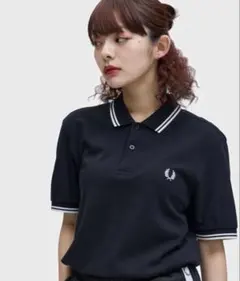 Fred Perry 半袖 ポロシャツ ブラック - メルカリ